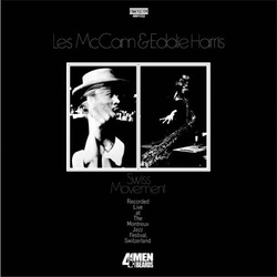 Eddie Harris Les McCann Swiss Movement VINYL LP - Reissue Remastered