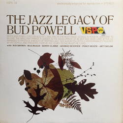 Bud Powell The Jazz Legacy Of Bud Powell VINYL LP - Compilation Stereo
