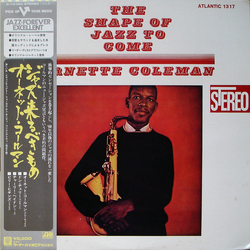 Ornette Coleman The Shape Of Jazz To Come VINYL LP - Reissue Stereo