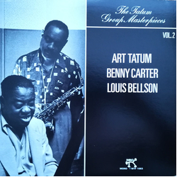 Art Tatum Benny Carter Louis Bellson The Tatum Group Masterpieces Vol. 2 VINYL LP - Mono