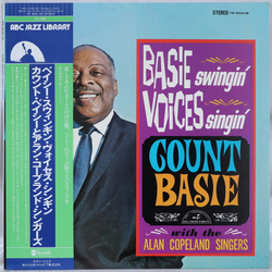 Count Basie The Alan Copeland Singers Basie Swingin' Voices Singin' VINYL LP - Reissue Stereo