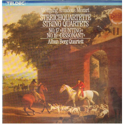 Alban Berg Quartett Wolfgang Amadeus Mozart Streichquartette, String Quartets No.17 Hunting & No.19 Dissonant VINYL LP - Stereo