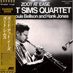 Zoot Sims Quartet Zoot At Ease VINYL LP - Reissue Japan