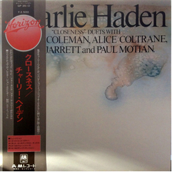 Charlie Haden Closeness VINYL LP