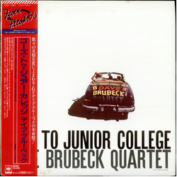 The Dave Brubeck Quartet Jazz Goes To Junior College VINYL LP - Mono Reissue