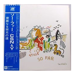 Crosby Stills Nash & Young So Far VINYL LP - Compilation Reissue