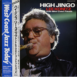 Lee Konitz & His West Coast Friends High Jingo VINYL LP