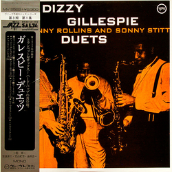 Dizzy Gillespie Sonny Rollins Sonny Stitt Duets VINYL LP - Mono Reissue