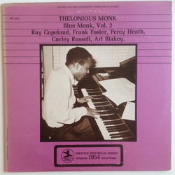 Thelonious Monk Blue Monk, Vol. 2 VINYL LP - Compilation Remastered