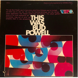 Bud Powell This Was Bud Powell VINYL LP - Compilation Stereo US