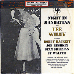 Lee Wiley Night In Manhattan VINYL LP - Mono Reissue