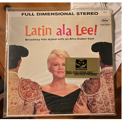 Peggy Lee Latin Ala Lee! VINYL LP - Limited Edition Reissue Remastered Stereo