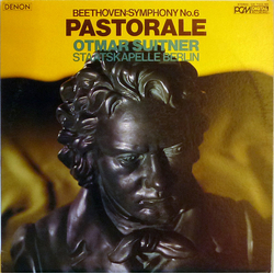 Ludwig Van Beethoven Otmar Suitner Staatskapelle Berlin Symphony No. 6 Pastorale VINYL LP - Stereo