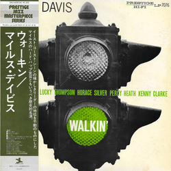 Miles Davis All Stars Walkin' VINYL LP - Mono Reissue