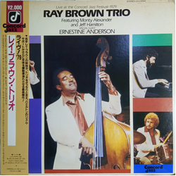 Ernestine Anderson Ray Brown Trio Live At The Concord Jazz Festival 1979 VINYL LP - Reissue