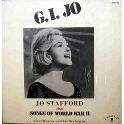 Jo Stafford Paul Weston And His Orchestra G. I. Jo VINYL LP - Reissue