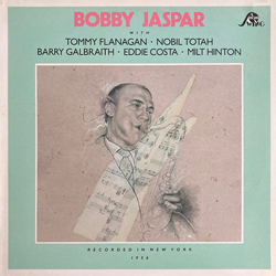 Bobby Jaspar Recorded In New York 1956 VINYL LP - Mono Reissue