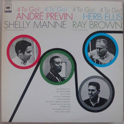 André Previn Herb Ellis Ray Brown Shelly Manne 4 To Go! VINYL LP - Reissue Stereo