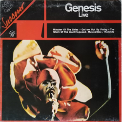 Genesis Live VINYL LP - Reissue