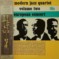 The Modern Jazz Quartet European Concert: Volume Two VINYL LP - Reissue Stereo