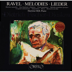 Dietrich Fischer-Dieskau Hartmut Höll Maurice Ravel Mélodies ● Lieder VINYL LP - Stereo