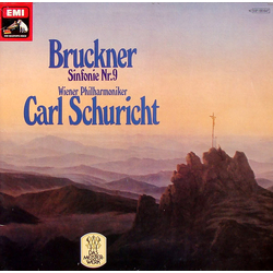 Anton Bruckner Carl Schuricht Wiener Philharmoniker Sinfonie Nr. 9 VINYL LP