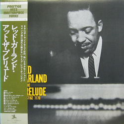 Red Garland At The Prelude VINYL LP - Reissue Mono Japan