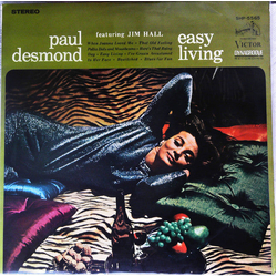 Paul Desmond Easy Living VINYL LP - Stereo Japan