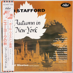 Jo Stafford Autumn In New York VINYL LP - Reissue Stereo Japan