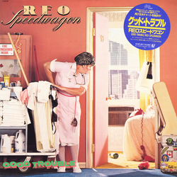REO Speedwagon Good Trouble VINYL LP - Promo