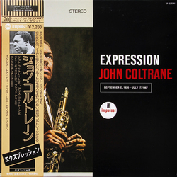 John Coltrane Expression VINYL LP - Reissue Stereo