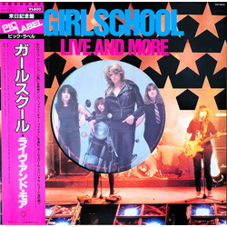 Girlschool Live And More VINYL 12" - Mini-Album