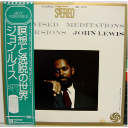 John Lewis (2) Improvised Meditations & Excursions VINYL LP - Reissue Stereo