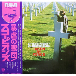 Scorpions Taken By Force VINYL LP - Stereo