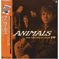 The Animals The Greatest Hits 16 VINYL LP - Compilation