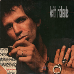 Keith Richards Talk Is Cheap VINYL LP