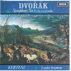 Antonín Dvořák István Kertész London Symphony Orchestra Symphony No.7 (No.2) In D Minor VINYL LP - Repress Stereo