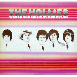 The Hollies Words And Music By Bob Dylan VINYL LP - Reissue