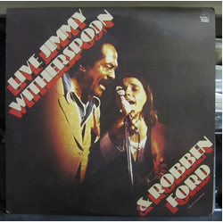 Jimmy Witherspoon Robben Ford Live Jimmy Witherspoon & Robben Ford VINYL LP