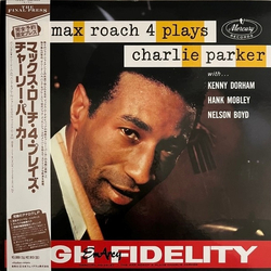 Max Roach Quartet The Max Roach 4 Plays Charlie Parker VINYL LP - Mono Reissue