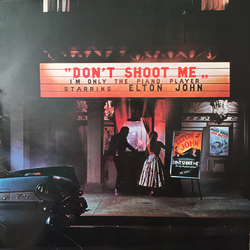 Elton John Don't Shoot Me I'm Only The Piano Player VINYL LP - Reissue