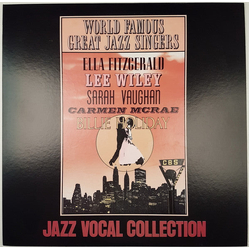 Various World Famous Great Jazz Singers - Jazz Vocal Collection VINYL LP - Compilation Club Edition Japan