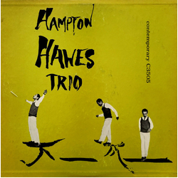 Hampton Hawes Hampton Hawes Trio Hampton Hawes Vol. 1: The Trio VINYL LP - Mono