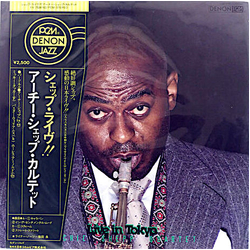 Archie Shepp Quartet Live In Tokyo VINYL LP - Stereo