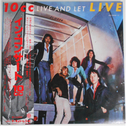 10Cc Live And Let Live VINYL LP - Stereo