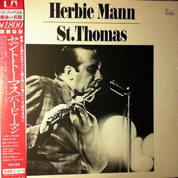 Herbie Mann St. Thomas VINYL LP - Reissue