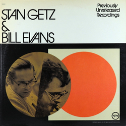 Bill Evans Stan Getz Previously Unreleased Recordings VINYL LP - Misprint Mono