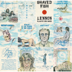 John Lennon The Plastic Ono Band Shaved Fish VINYL LP - Compilation Stereo
