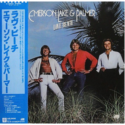 Emerson Lake & Palmer Love Beach VINYL LP