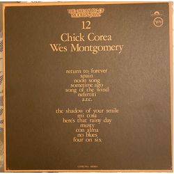 Chick Corea Wes Montgomery The Treasury Of Modern Jazz 12 VINYL LP - Compilation Stereo